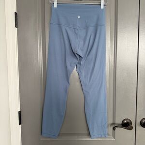 Lululemon Align Hi Rise Light Blue Leggings Size 8
